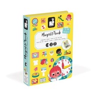 Magnetické puzzle Učím sa o hodinkách Magnetibook