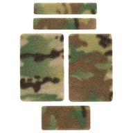 SET VELCRO PANELOV NA ZÁPLATY, 5 KS. M-TAC MULTICAM