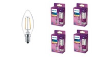 8x E14 PHILIPS LED žiarovka 2W = 25W RETRO FILAMENT