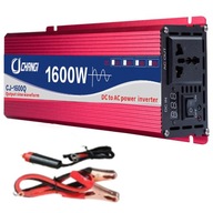 Auto Invertor 12V 230V 1600W CELÝ SINE