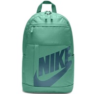 Športový školský batoh Nike, zelený, tyrkysový, logo pre mládež + plán hodiny