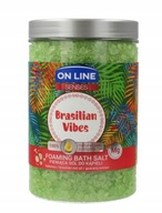 ON LINE SENSES PENOVÁ KÚPEĽOVÁ SOĽ BRASILIAN VIBES 480 ML