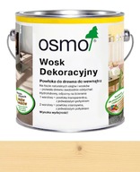 Osmo 3136 Dekoračný vosk, olej 0,125L Breza