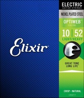 Elixir Optiweb 19077 Light/Heavy struny 10-52