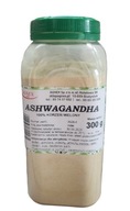 ASHWAGANDHA 100% mletý koreň 300 g prášku KONCENTRÁCIA STRESU adaptogén