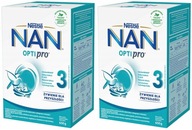 NAN Optipro 3 next mlieko Nestle 2x 650g