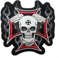 BUNDA NA MOTOCYKLOV PATCH IRON