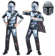 MANDALORIAN STAR WARS JEDNORÁZOVÁ MASKA NA KARNEVALOVÝ PLES 122/128