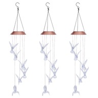 Závesná zvonkohra 3PCS Solar Birds