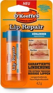 Chladivý balzam na pery O'Keeffe's Lip Repair 4.2