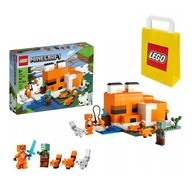 LEGO Minecraft 21178 Fox Habitat + LEGO DARČEKOVÁ TAŠKA