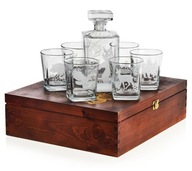 KRÁSNY set lovca whisky 6+1 v krabici