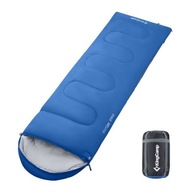 Spací vak 220 cm KING CAMP Oasis Blue - Ľavý