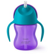 Avent pohár so slamkou 9m+ Girl 200 ml