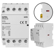 ZAMEL Modulárny stykač 63A Cievka 230V 4NO 0NC
