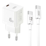 Rýchlonabíjacia kocka s USB-C konektorom 45W + USB-C kábel