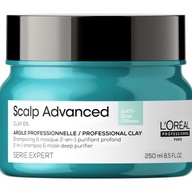 LOREAL PRO Scalp Advanced hlinená maska ​​2v1 250m