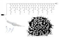 SVETELNÉ ZÁCLONY ICILOVÉ LAMPY 100 LED BIELE VARIABILNÉ