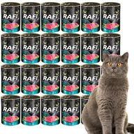 RAFI CAT VALLEY NOTECI TUNA Kastrata Set, sterilizovaný 24x400