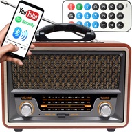 POWERBANK PRENOSNÉ RÁDIO BLUETOOTH SKUTOČNÝ RETRO VINTAGE ŠTÝL