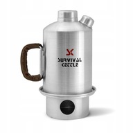 Survival Kettle Strieborná turistická kanvica - 1,2l