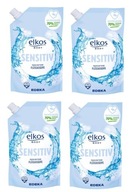 Elkos Sensitiv tekuté mydlo Nemecko Náplň zásob 4 x 750 ml
