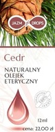 Céder - prírodný esenciálny olej 12 ml
