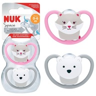 NUK SILIKÓNOVÝ cumlík CALMING 2 KS 0-6m