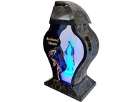 GLOW MAMA MAMIE FAR BLACK GOLD MARBLE + LED POSTAVKA