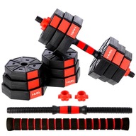 Činky 20kg 2x10kg Barbell Barbell Set Griffins