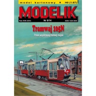 Modelík 9/14 - Električka 105N 1:87 (H0)