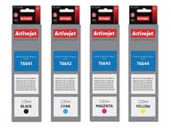 4X ATRAMENTY ACTIVEJET T6641 PRE EPSON ITS L3050 L3060 L3070 L550 L555 L565 L455