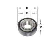 CMT Guličkové ložisko pre frézy D19 b6 P6 mm