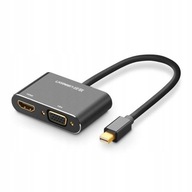 UGREEN ADAPTÉR HDMI/VGA-MINI DISPLAYPORT FULL HD