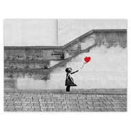 Plagáty 40x30 Banksy Girl Hope