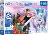 PUZZLE FROZEN ELSA ANNA 60 EL SUPER SHAPE XXL