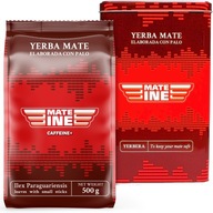 Yerba Mate MateIne CaffeIne 500g silný + plechovka