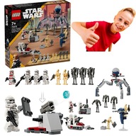 LEGO STAR WARS 753720 Bojová súprava klonovej armády s darčekom