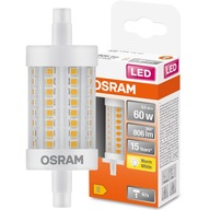 R7s LED žiarovka FILAMENT 78mm 6,5W = 60W 2700K OSRAM