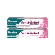 Himalaya Sensi Relief bylinná zubná pasta pre citlivú zubnú pastu bez fluoridu 75 ml 2 bal.