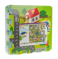 veľké puzzle MÄKKÁ PENOVÁ MAT CITY