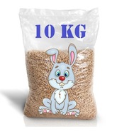 PODSTIELOVÝ SUBSTRÁT EKOLOGICKÉ PELETY PRE HLODAVCE KRÁLIKY HLODAVCE 10KG