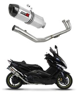 T-MAX 500 08-2011 Plný tlmič výfuku HP1 DOMINATOR