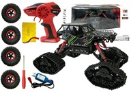 RC AUTO NA DIAĽKOVO OVLÁDANÉ TERÉNNE RC PILOT 2,4G 4X4 TRASY ZELENÉ KOLESA