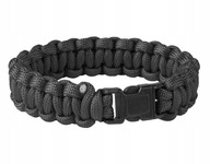 Paracord náramok Helikon Survival Bracelet Blk