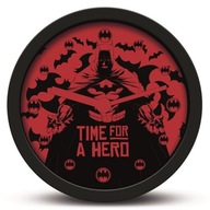 Batman stolové hodiny (priemer: 12,5 cm)