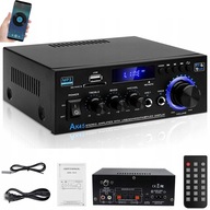 BLUETOOTH 5.0 STEREO HIFI ZOSILŇOVAČ AUDIO PREHRÁVAČ + DIAĽK.