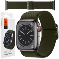 Elastický remienok SPIGEN Fit Lite KHAKI pre Apple Watch 9 45 mm