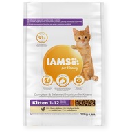 IAMS for Vitality suché krmivo pre mačky FRESH CHICKEN pre mačiatka 10kg