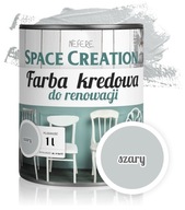 KRÍDOVÁ FARBA, SIVÁ, NA RENOVÁCIU NÁBYTKU